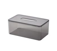 Dispensador de Pañuelos Transparente de Plástico Estilizado, Organizador para Pañuelos de Papel, Caja para Sala y Mesa Auxiliar - Diseño Moderno, Material Pet Durable, Ideal para