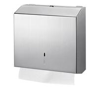 Dispensador de papel de pared con cerradura, para plegadas en Z/N Limpiaparabrisas de 250 a 400, públicos, cuarto de baño, cocina