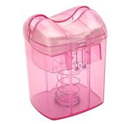 Dispensador de papel permanente de plástico para salón de belleza profesional de acceso rápido, organizador de herramientas de peluquería, caja dispensadora de permanentes