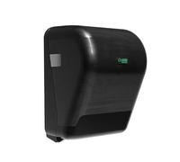 Dispensador de papel toalla en rollo con sistema autocortante ECO-LUXE negro