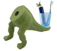 Dispensador de pasta de dientes, 2,28 x 1,77 x 1,22 pulgadas, silicona de calidad alimentaria, tapas de clase propia para adultos y niños, se adapta a la mayoría de los tubos