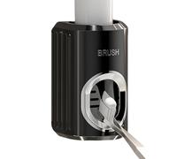 Dispensador De Pasta De Dientes De Pared,Dispensador Bomba De Pasta De Dientes | Accesorio Organizador Inteligente De Pared Para Espejo Baño Ducha Casa Familia