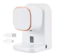 Dispensador de Pasta de Dientes, dispensador de Pasta de Dientes automático USB Recargable con Sensor, dispensador de Pasta de Dientes eléctrico montado en la Pared sin Golpes para el dispensador de