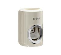 Dispensador de pasta de dientes - Máquina automática para pasta de dientes, soporte organizador automático, montaje en pared para el hogar y la familia