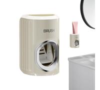 Dispensador De Pasta De Pared | Dispensador Automático De Pasta | Organizador De Pared Práctico para Espejo De Baño Casa Ducha Familiar
