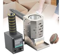 Dispensador de pegamento adhesivo termofusible, máquina de encolado de calefacción comercial para unión de tela y cuero, capacidad de 150 ml, revestimiento de rodillo de pegamento eficiente
