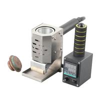 Dispensador de pegamento adhesivo termofusible, máquina portátil de encolado de bolsas de cuero, máquina de rollo de calor comercial para pegar telas y artículos de cuero, capacidad de 50 ml