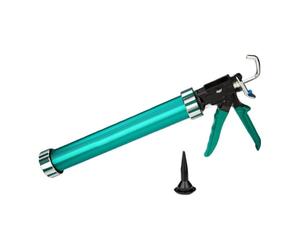 Dispensador de pegamento para aplicaciones adhesivas estructurales, pistola de calafateo de metal con diseño que ahorra trabajo, flujo suave y apagado automático, compatible con pegamento de