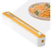 Dispensador de película alimentaria | Almacenamiento de papel de aluminio y película alimentaria | Dispensador de película de plástico con cortador | Dispensador de papel de aluminio | Desenrollador