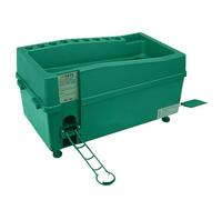 Dispensador de pelotas de golf, máquina de bateo automática, entrenador de swing compacto, soporte organizador de club, fácil liberación de pelota para poner verde, torneo, campo de conducción