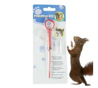 Dispensador de píldoras de mascotas - aplicador de silicona, agarre circular de mango | Popper de tableta de doble cabeza con diseño controlado por los dedos, herramienta de alimentación de medicina s