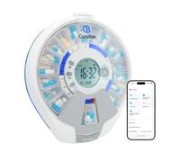 Dispensador de píldoras inteligente WiFi para ancianos, organizador automático de píldoras, dispensador de medicamentos de 21 días, contenedor de píldoras, recordatorio de aplicación, alarma y máquina