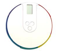 Dispensador de píldoras, pastillero, organizador de medicamentos con recordatorio de alarma automático, almacenamiento de tabletas de 7 días, pantalla digital grande para el hogar o viajes, 4.33 x