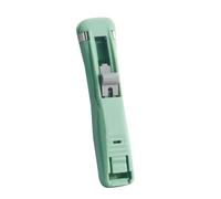 Dispensador de pinzas de papel de mano, capacidad de 40 a 50 hojas, sin daños, reutilizables, de metal, para papel, para archivos, tamaño pequeño, colorido y grande, varios tamaños