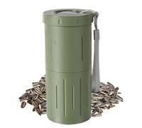 Dispensador De Pipas De Con Recipiente De Semillas Y Almacenamiento De Cáscaras - Solución De Snack Sin Desorden Para Actividades Al Aire Libre, Viajes, Coche Y Partidos De Béisbol/Sóftbol