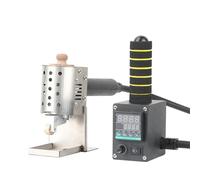 Dispensador de pistola de pegamento termofusible, 150 W, temperatura ajustable de 50 a 300 °C, tanque de 150 ml, ideal para tela, cuero, embalaje, carpintería, aplicador de adhesivo para manualidades