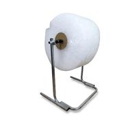 dispensador de plástico de burbujas, Dispensador de rollo plástico burbujas, soporte manual espuma, suelo derecho, plata, 20-150cm ancho(Width 100cm)