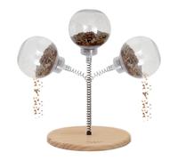 Dispensador de primavera para golosinas para gatos - Cat Feeder Ball Juego interactivo para tu gato - Bola de alimentación para dispensador de comida de para gatos con interactiva y para pérdi