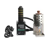 Dispensador de rodillo de pistola de pegamento termofusible, cartucho Sol de doble cara de 150 ml, 150 W, ajustable de 50 a 300 °C para cuero, embalaje y manualidades