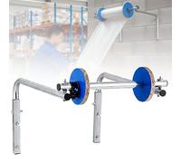 Dispensador de rollo de burbujas montado en la pared, soporte de envoltura manual para máquina de embalaje, suministros de mudanza exprés