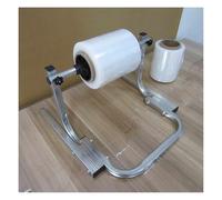 Dispensador De Rollo Plástico Burbujas,Soporte Espuma Cojín Manual Mesa,Estante Embalaje Película Estirable,Con Deflector Madera Ajustable,Capacidad Carga 50 Kg(25x40x35cm)