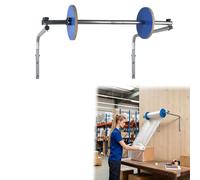 Dispensador de rollos de plástico de burbujas, dispensador de rollos de plástico de burbujas para montaje en pared, para embalaje, mudanzas y protección de envíos Factory Express(30cm)