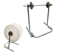 Dispensador de rollos de plástico de burbujas - Soporte vertical para amortiguación de burbujas, acero, para embalaje, mudanzas y protección de envíos Factory Express(30cm/11.8in)