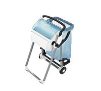 Dispensador de rollos, rodante TORK, con soporte para bolsas de basura