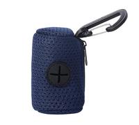 Dispensador de s para excrementos de perros - Soporte para de excrementos de perro con accesorio de correa de tela de malla con cremallera - Dispensador de s para perros de gran capacidad, soporte por