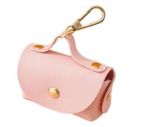 Dispensador de sacchetti cane - Porta sacchetti perdite zero en PU | Accessorio con fibbia sicurezza per rifiuti canini | per parchi, campeggio, viaggio, casa e aree pubbliche