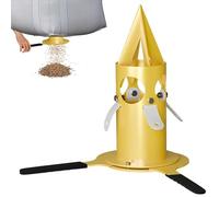 Dispensador de sacos a granel, dispensador de sacos grandes de alta resistencia para granos, fertilizantes y piensos con interruptor de manija, descargador de sacos a granel, para almacenes