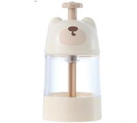 Dispensador de sal Bear Form con mango y cuerpo transparente para apoyar la gestión visual de la sal durante la preparación de comidas (B)
