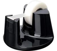 Dispensador de sobremesa tesafilm con 1 rollo de cinta adhesiva | Dispensador de sobremesa con 1 rollo de 33 m x 19 mm - Base antideslizante para una sujeción segura