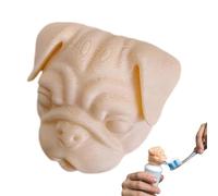 Dispensador de Tapón de Pasta - Dispensador con Forma de Perro Portátil y Bonito - Accesorio para Tubo de Pasta,para Niños Niñas Familia Amigos Baño Viaje Organización