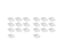 Dispensador de tazas con molde de silicona de 10 piezas, mini taza medidora