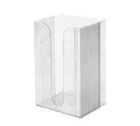 Dispensador de tejido facial montado en la pared con construcción duradera, diseño de fácil acceso, almacenamiento de paños de cocina que ahorra espacio | Ideal para baño, cocina, garaje y