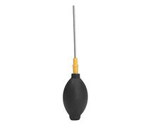 Dispensador de termitas Control de rociador Aplicador de mano Bombilla Duster para jardín Granja Invernadero Interior Uso al aire libre Acero inoxidable Silicona 22,4 cm 40g
