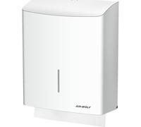 Dispensador de toallas de papel, de acero inoxidable AIR-WOLF, aprox. 600 toallas plegadas
