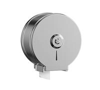 Dispensador de Toallas de Papel de Acero Inoxidable Cepillado para Montaje en Pared, dispensador de Papel higiénico Gigante Comercial, Rollo de 9 Pulgadas con núcleo de 2.5, Soporte de Papel