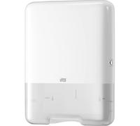 Dispensador de toallas de papel dobladas TORK, plegado en zig-zag / interplegado, con cerradura