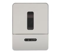 Dispensador de Toallas de Papel Enrollable, Sellado 3 Configuración Ajustable Dispensador de Toalla de Papel Automático Resistente con Luz Nocturna para el Baño (GREY)