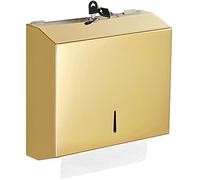 Dispensador de Toallas de Papel para Montaje en Pared, dispensador de Toallas de Papel de Mano multipliegue, Soporte de pañuelos de Acero Inoxidable