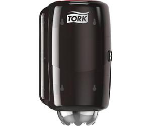Dispensador de toallas y paños de limpieza con desenrollado interior TORK, H x A x P 333 x 193 x 172 mm
