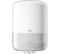 Tork 559000 Dispensador de alimentación central Elevation/Soporte de papel mecha compatible con el sistema M2 / Blanco