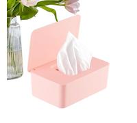 Dispensador de toallitas húmedas, almacenamiento de papel reutilizable, organizador de mostrador de baño, elegante soporte funcional para caja de pañuelos con diseño fuerte, adecuado para el hogar