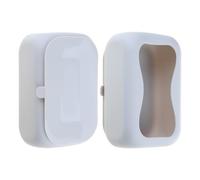 Dispensador de toallitas húmedas, dispensador flexible de almacenamiento de pañuelos montado en la pared, soporte para servilletas