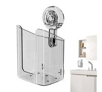 Dispensador de toallitas húmedas - Organizador de toallitas húmedas de pared con pulsador - Material PET | Diseño de de 8x5 pulgadas, 180 g, mejora la higiene para uso en baños e inodoros