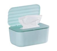 Dispensador de toallitas para bebé, de almacenamiento multifuncional, soporte a prueba de polvo, soporte de papel portátil para baño, cocina, habitación de los niños, mesa de pañales, viajes