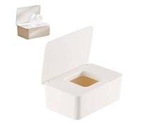 Dispensador de toallitas para bebés, PP Good Selling Wipes Case Soportista Caja de contenedor con cobertura para la oficina del hogar (Grande)