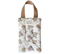 Dispensador de toallitas para bebés, soporte para toallitas para bebés, bolsa acolchada reutilizable para con asa, estuche portátil para de viaje para cochecito de coche y para ll